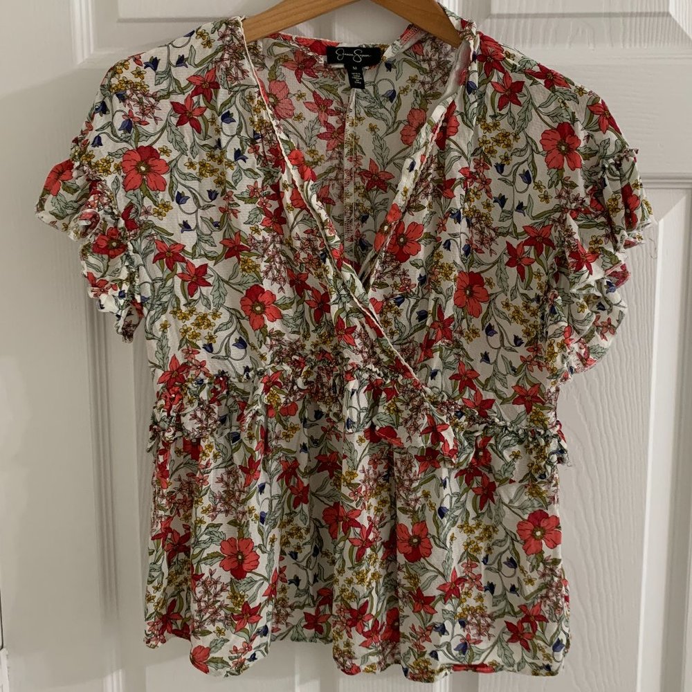 Jessica Simpson Women's Top Blouse, Size M